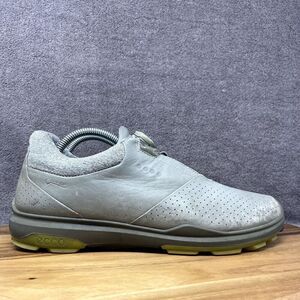 ECCO Biom Hybrid 3 BOA Spikeless Gore-Tex Men 7 WIDE Gray Yak Leather Golf Shoes